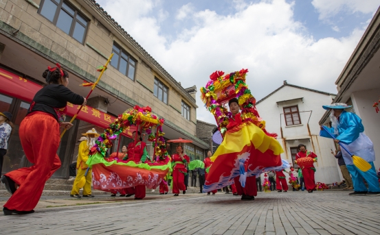 扬州市江都区吴桥社火入选省级非遗优秀案例